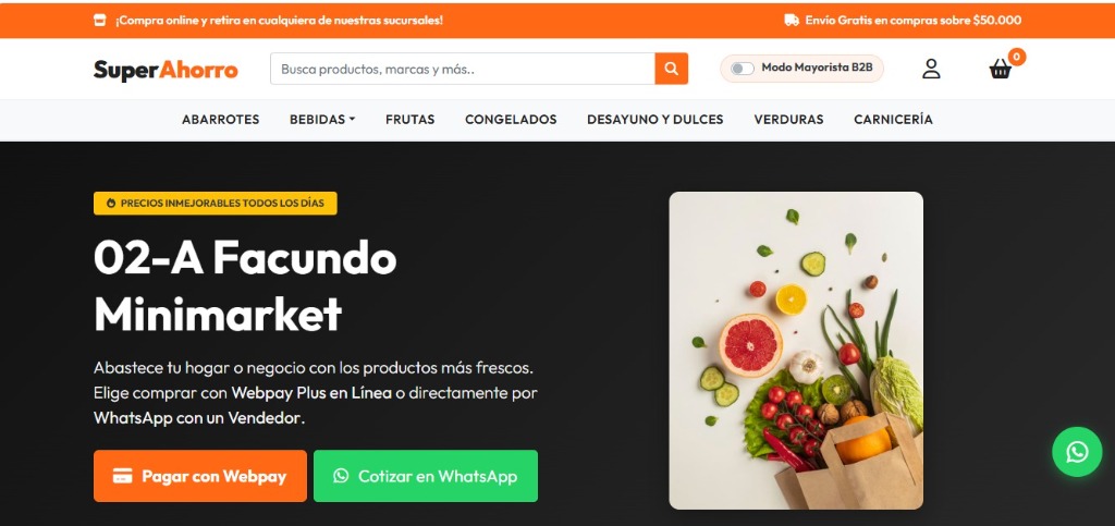 Super Ahorro Premiun - 02-A Facundo Minimarket